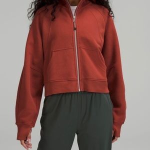 Lululemon Scuba Full zip hoodie cayenne